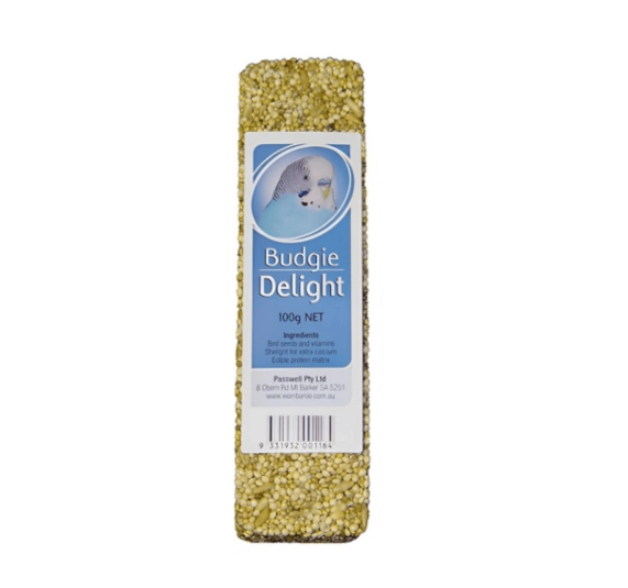 Budgie Delight Treat Bar 75g