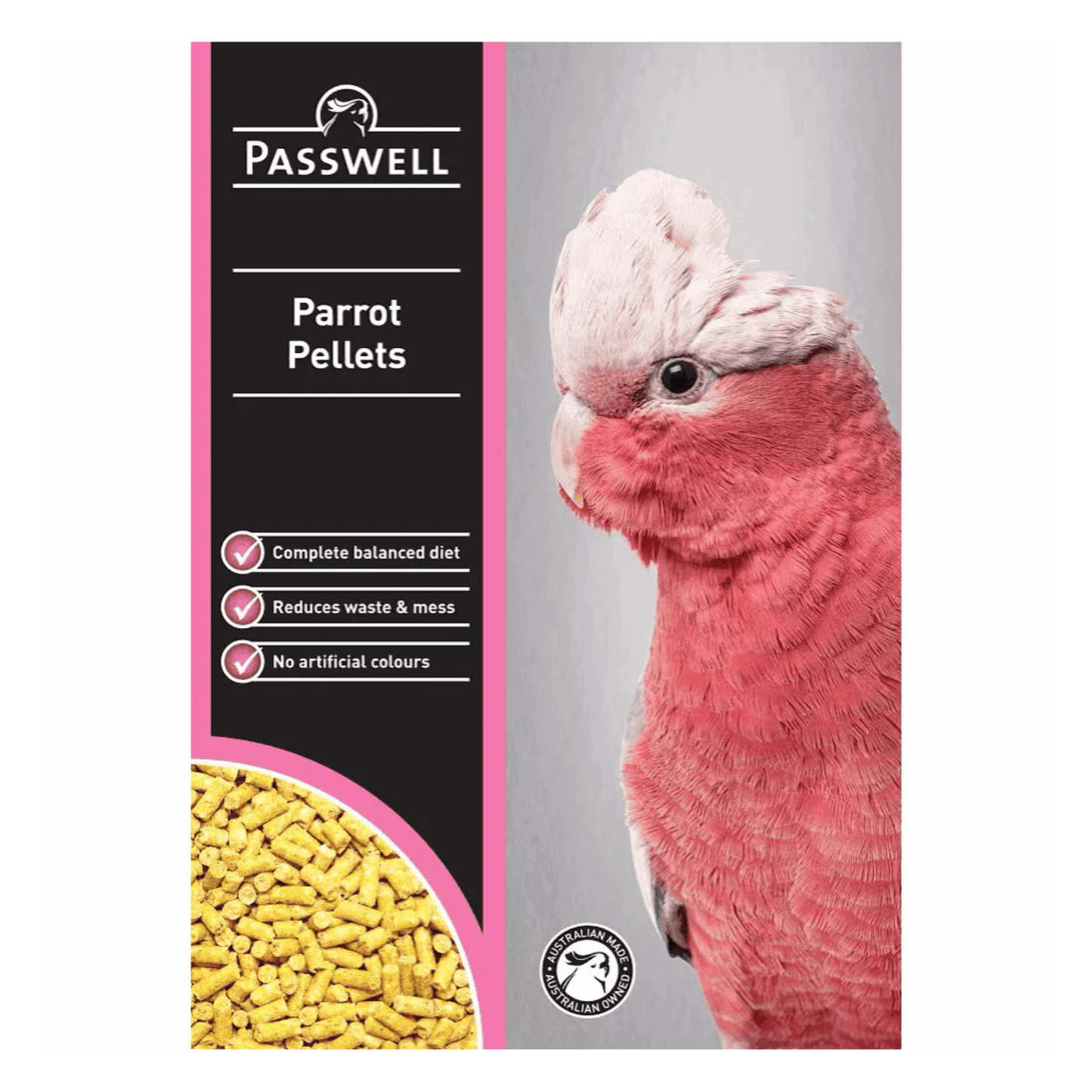 Passwell Parrot Pellets 1kg