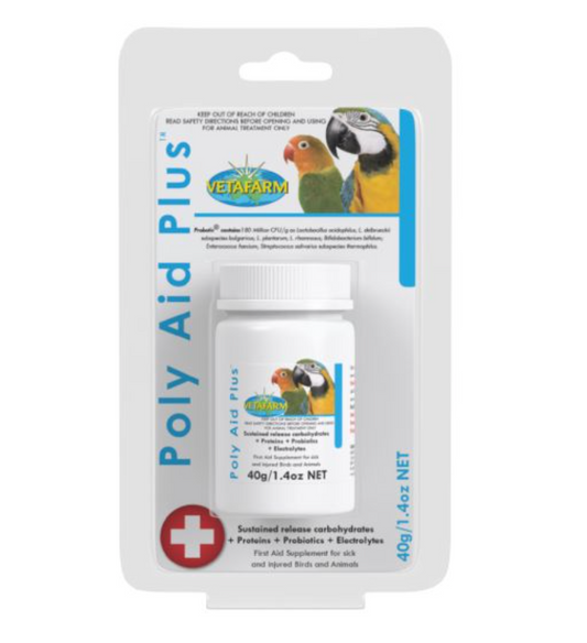 VetafarPoly Aid Plus 40g 