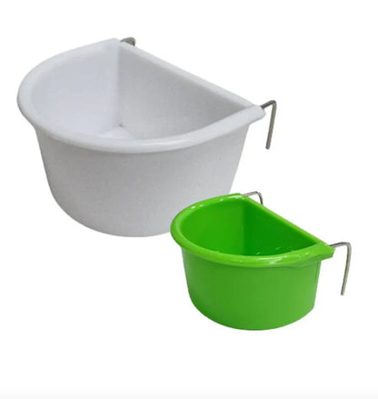Plastic D Feeder with Metal Holder