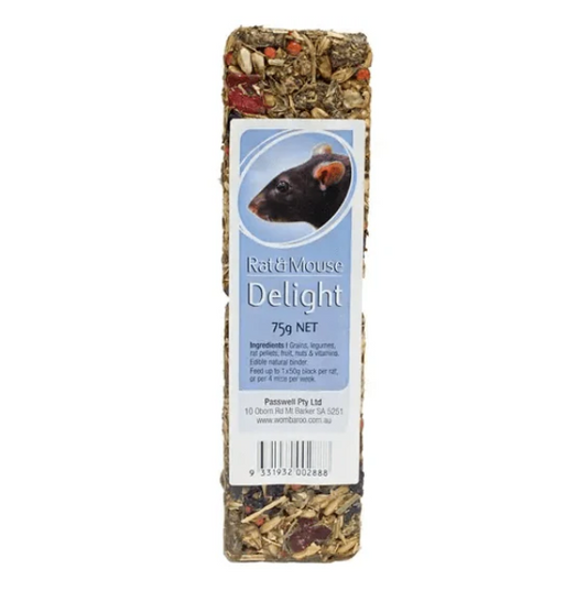 Rat and Mouse Delight Treat Bar 75g