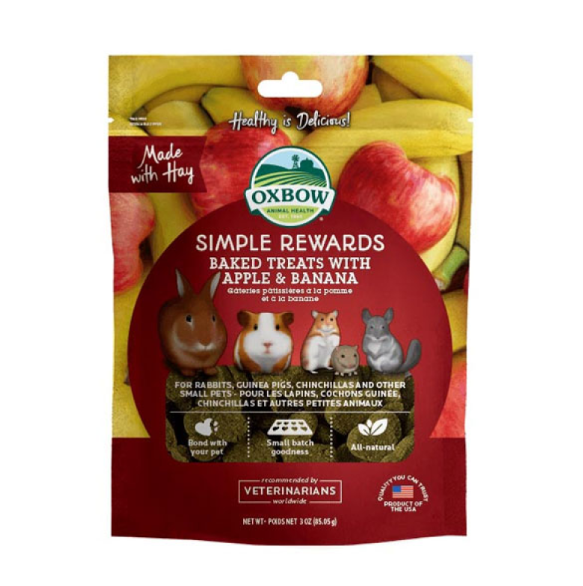 Oxbow Simple Reward Apple & Banana 85g