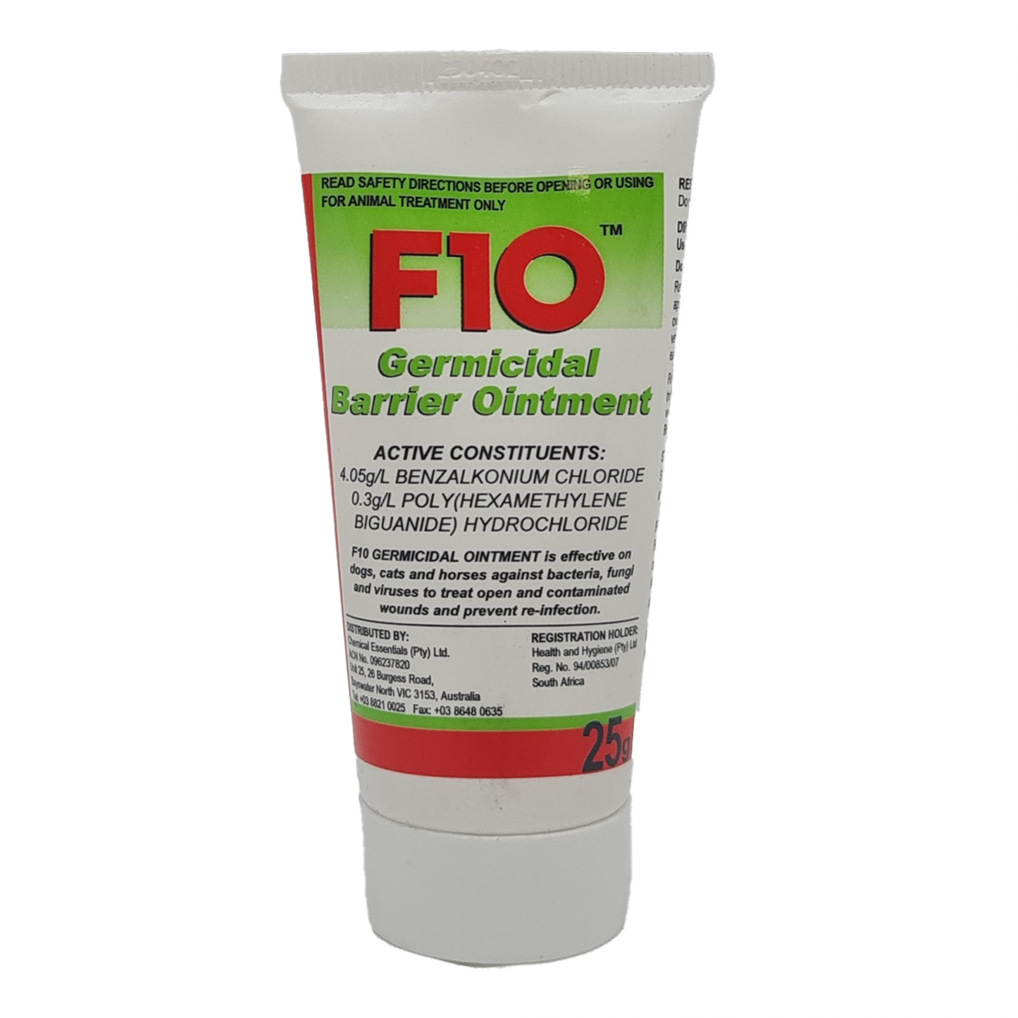 F10 Germicidal Barrier Ointment 25g