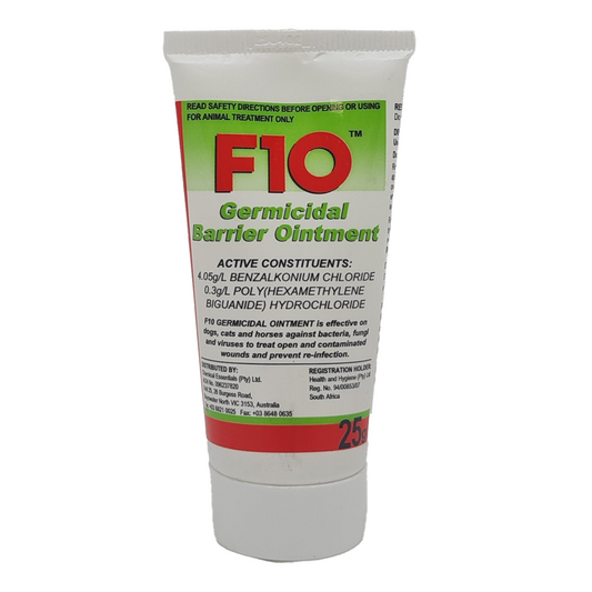 F10 Germicidal Barrier Ointment 25g