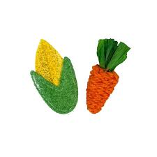 Corn & Carrot Loofah Chew